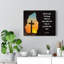 «Possible with God» Luc 18: 27, art mural chrétien, verset de la Bible, impression prêt à accrocher-1585404878