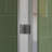 60" Wide And 70" High Aluminum Frame Bypass Bathroom Sliding Door With Double Handle As Towel Rail, - Crash Angle, Mute Rollers, Easy To Install 56 Adjustable Width 8mm & Tempered Glass, Stainless