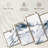 Gray And White Abstract 5 Pieces-1272403948