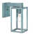 Verdi gris; verre transparent
