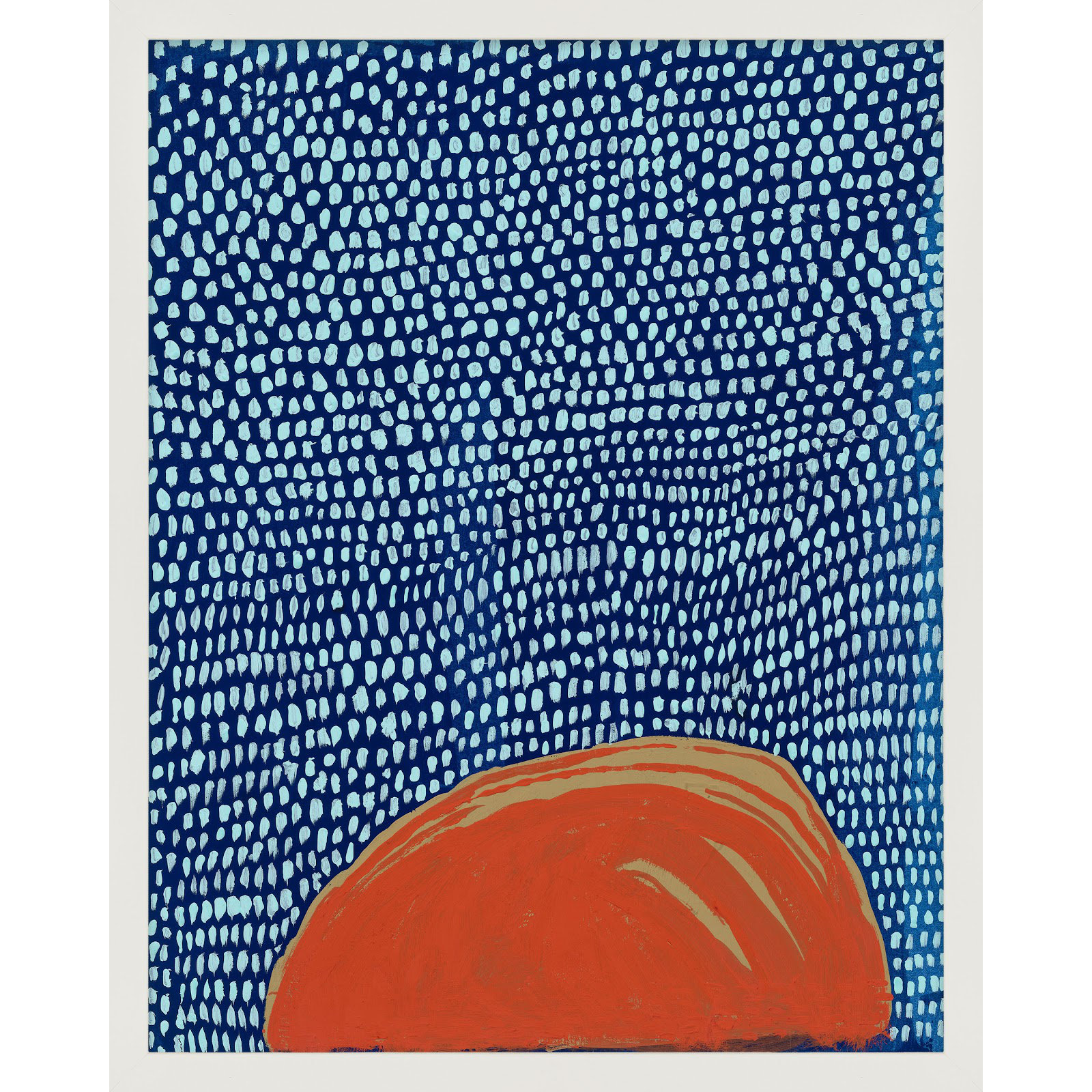 Starscape 5 by Andrea Stokes, 20" H x 16" W, White Wood