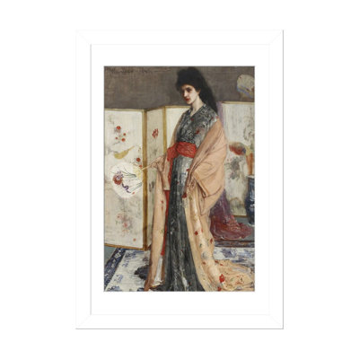 Princesse du pays de la porcelaine - reproduction d'art murale - papier d'art encadré