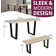 Dudley 1.5M Dining Table Set With 2 Benches