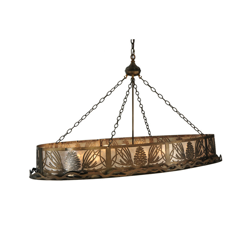 Greenbriar Oak 8 - Light Pendant