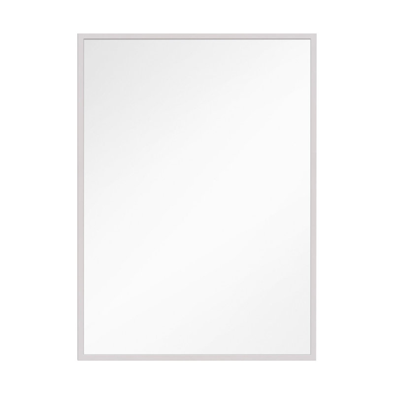 Kit Rectangular Mirror from Generation Lighting , Polished Nickel, Rectangular 36" x 24"