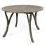 Table d'extérieur 45,96 po pour l'extérieur - bois, finition grise, élément en bois élégant 45,96 po, patio