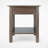 Hiles Accent Table in Oyster Gray