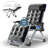 Deges Folding Camping Chair with Cushion-128383949