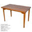 Hirschman Pine Solid Wood Dining Table-1897711053