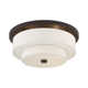 Flaire 4 Light Fabric Flush Mount