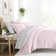 7-Piece Reversible Bedding Bundle - Solid Comforter and Patterned Sheet Set