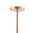 Modern Capiz Shell Pendant Light, Dimmable Sloped Ceiling Compatible Hanging