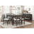 Classic Dark Espresso Finish Counter Height Table