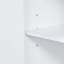 Meuble-lavabo de salle de bain avec comptoir de lavabo, porte à fermeture douce et 3 tiroirs-1185437343