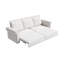 Canapé Chesterfield, canapé-lit gigogne de 93,7 po, canapé-lit convertible en velours 3 en 1 avec garniture cloutée et accoudoirs roulés, canapé-lit multifonctionnel pour le salon, la chambre à coucher