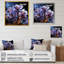 Noir Intrigue Irises Dream II sur toile-353604684-353604685