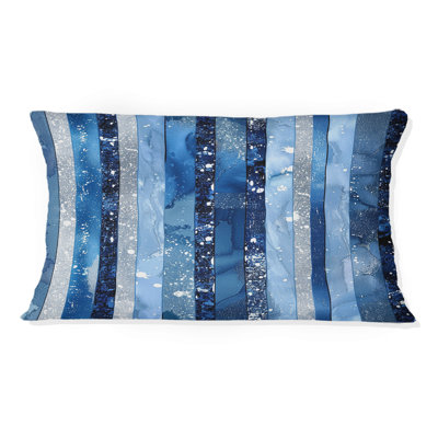 Coussin lombaire Glam Sparkling Stripes I