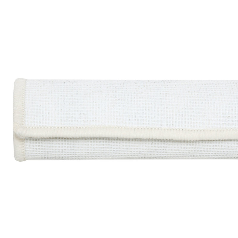 Tapis beige / rouge à imprimé animal, Tapis de couloir 8 pi x 17 pi
