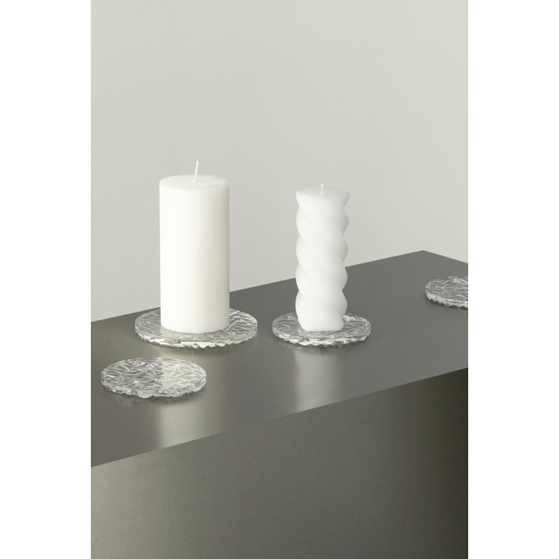 Ensemble de sous-verres ronds 2 pièces Carat