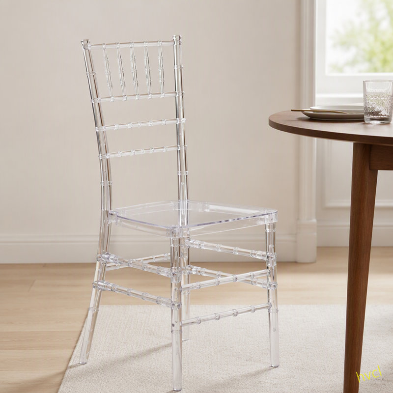 Hofman Modern Dining Chairs with Plastic Seats