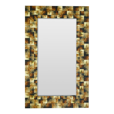 Patpong Solid Wood Flat Wall Mirror