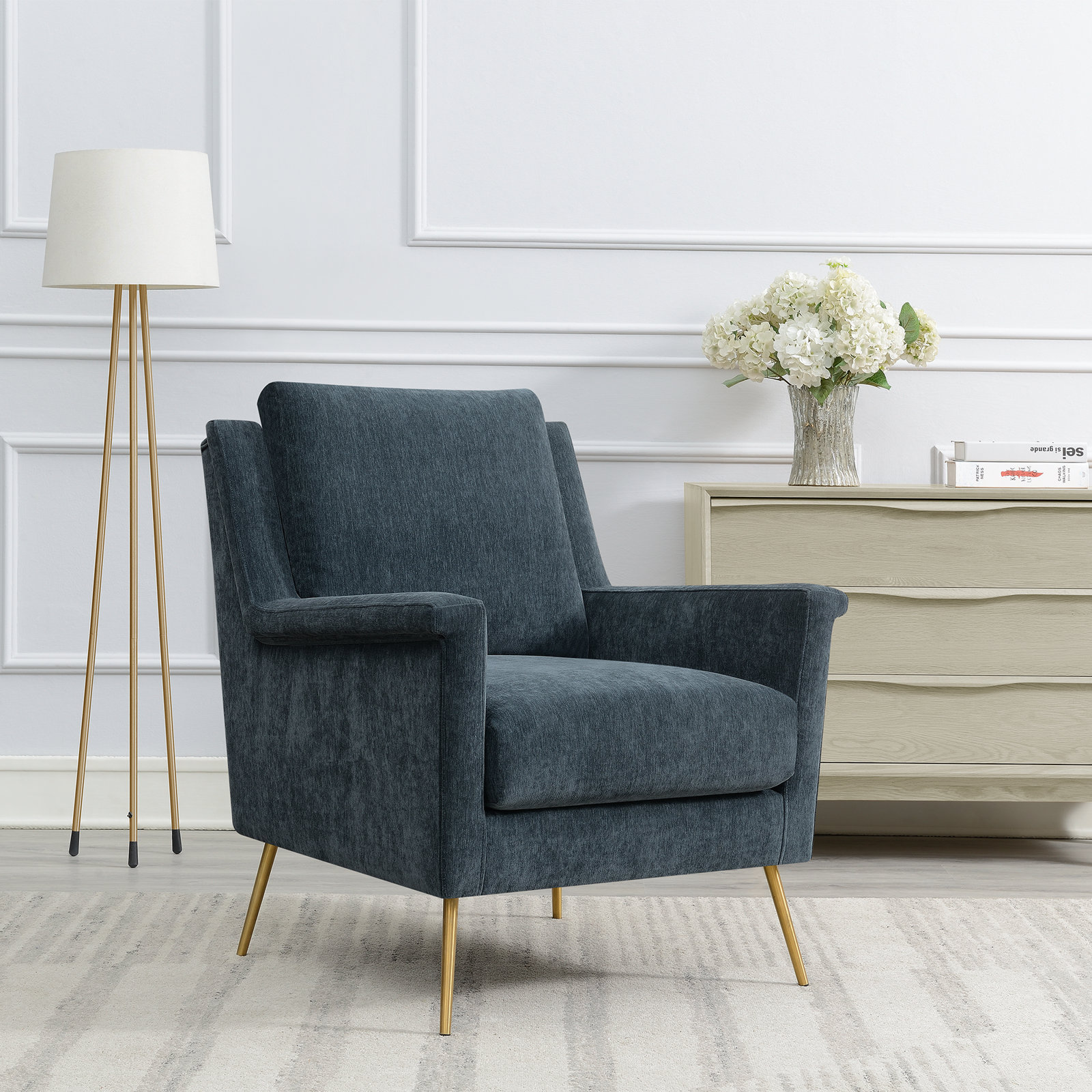 Gardella Armchair, Slate