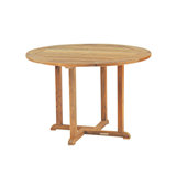 Essex Outdoor Round Teak Dining Table
