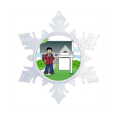 5.5'' Handmade Holiday Shaped Ornament