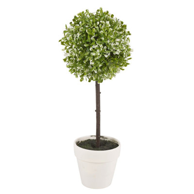 Faux Olive Tree Plant in Plastic Pot