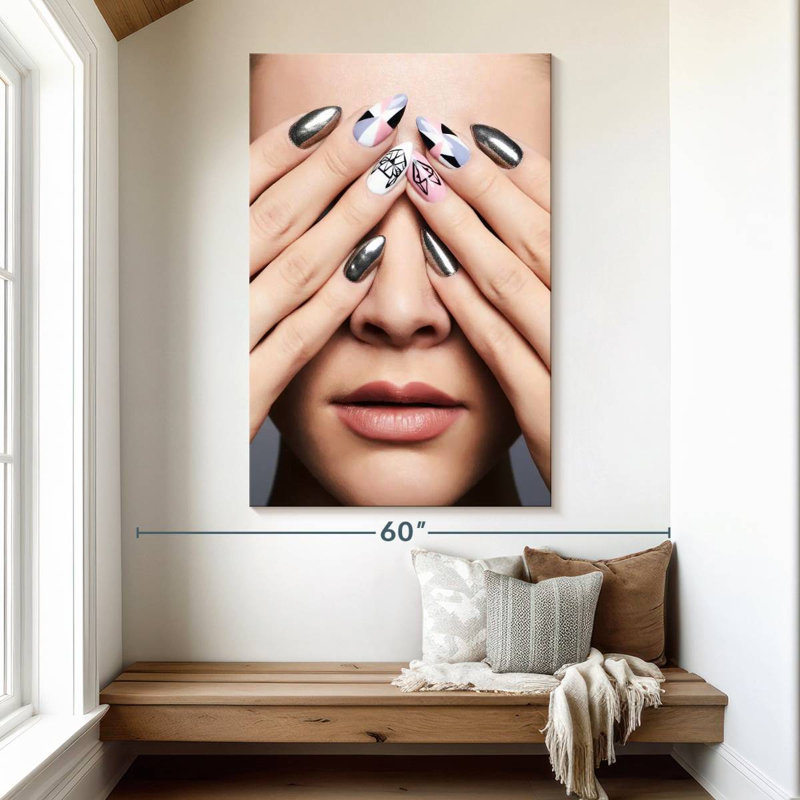 Shuttleworth Trendy Nails, 51" H x 34" W