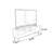 Solid Wood Minimalist Modern Rustic Living Room TV