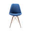 Chaise d'appoint rembourrée en velours Lougenia-1723725723
