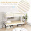 Lit superposé simple White Pine