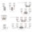 Belisle 4 - Light Geometric Chandelier-1671734134
