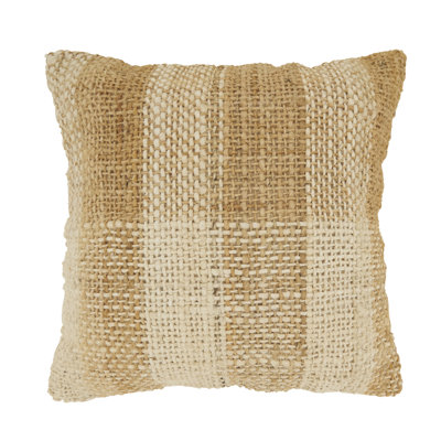 Coussin décoratif tissé