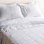 French Linen Box Stitch Quilted Sham Set-101837578-101837579