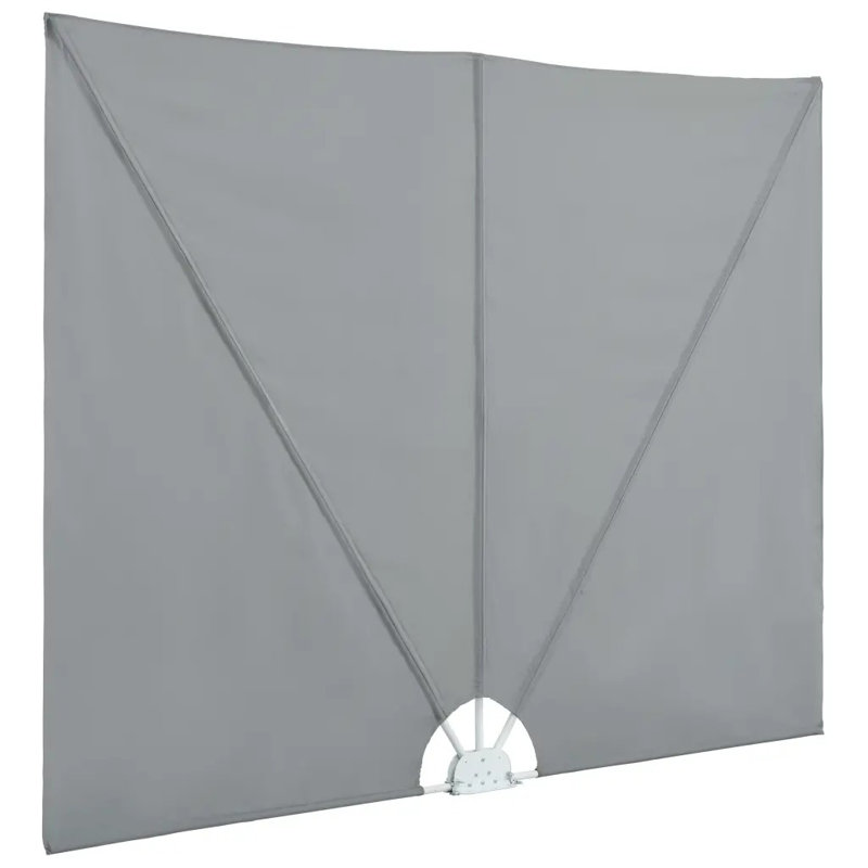 Shandel 1.5m x 3m Rectangular Shade Sail, Grey
