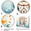 «Orange Dreamcatcher Minimalist Harmony» sur impression sur toile-1534330059-1534330056