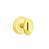 Privacy (Bed & Bath) Egg Knob with Rope Rose