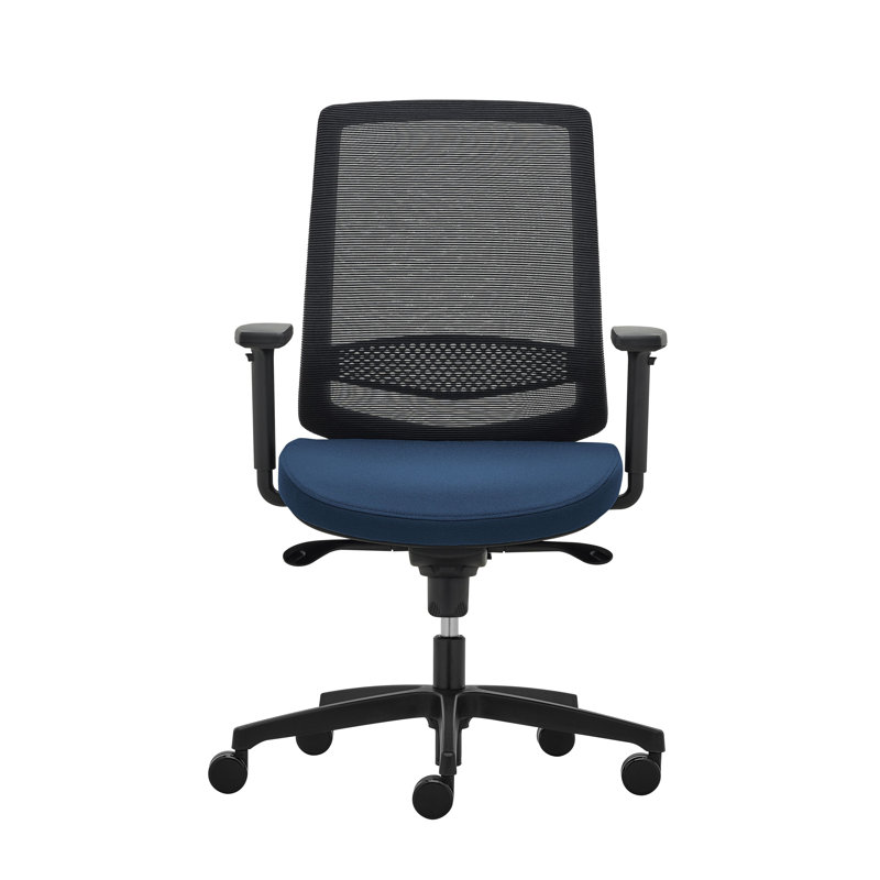 Mahlea Foam Padding Office Chair, Navy