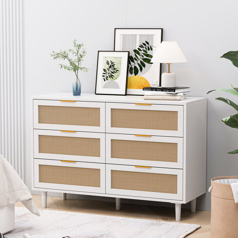 Armoire de rangement blanche 6. Commode moderne pour la chambre à coucher et le salon. Et commode, conception pratique
