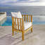 Kafelonia Outdoor 13 - Piece Teak Conversation Set