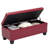 Rectangle Upholstered Storage Bench Ottoman&Stool-1894803978