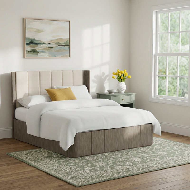 Lovitz Upholstered Bed, King