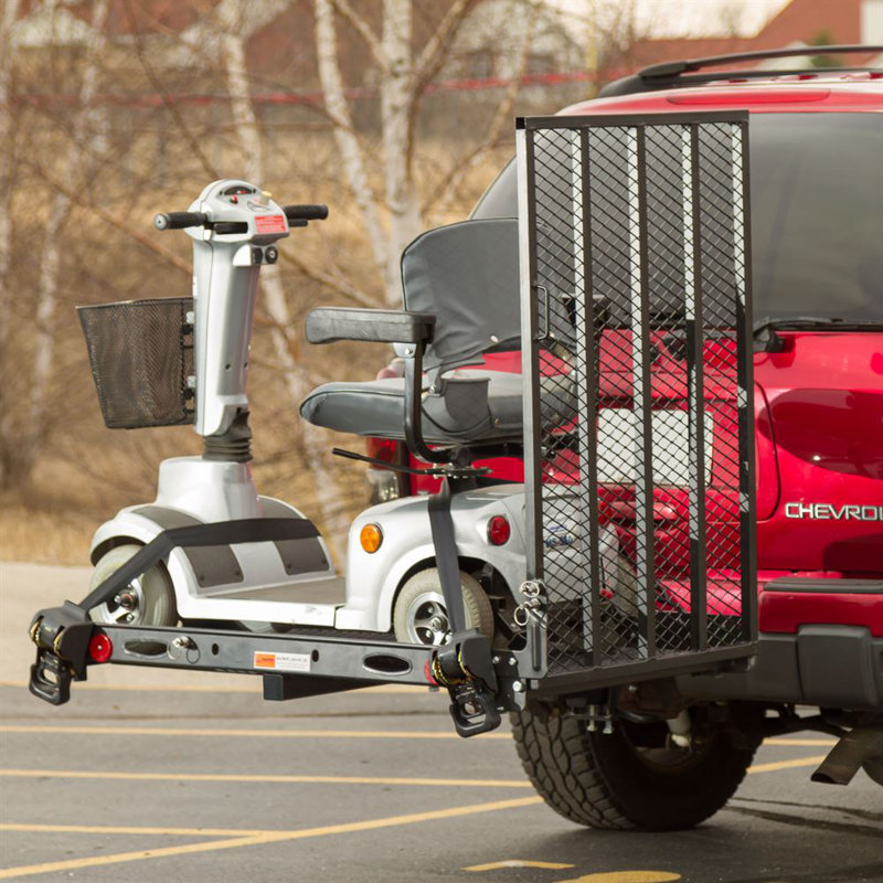 Silver Spring Hitch Scooter Carrier Class III IV and Adjustable Adapter