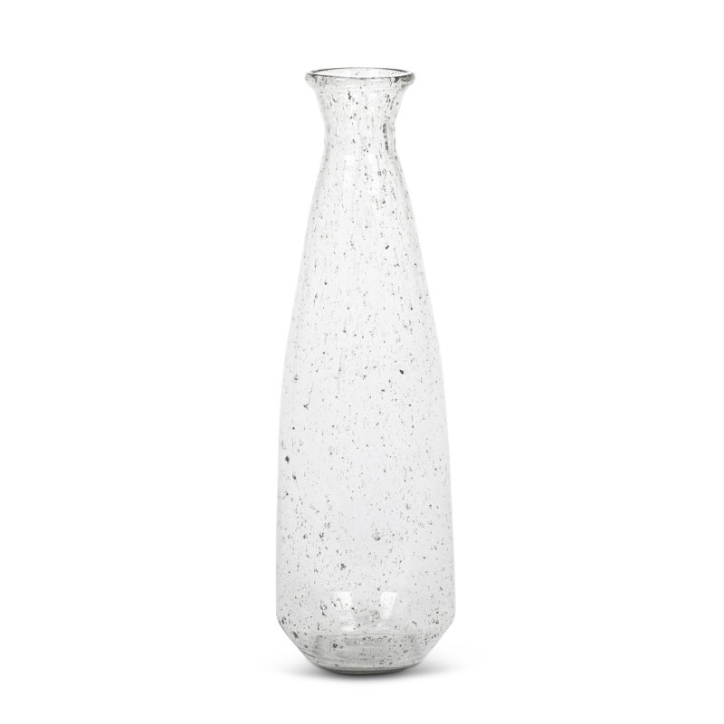 Vase en verre recyclé Dylan, 22 po