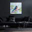 «Bluebird» par Jeanette Vertentes, art mural en verre acrylique-66632826