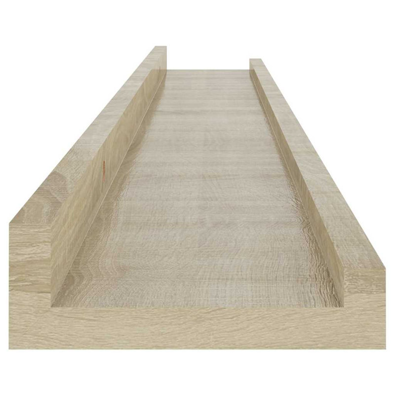 Floating Shelf, 1.2'' H x 31.5'' W x 1.2'' D, Oak