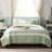 Full 6 Quilt - Sage Cotton, Lace , Elegant And Bedding Cotton Full, Floral Print, Charming Bedroom Decor-120945248
