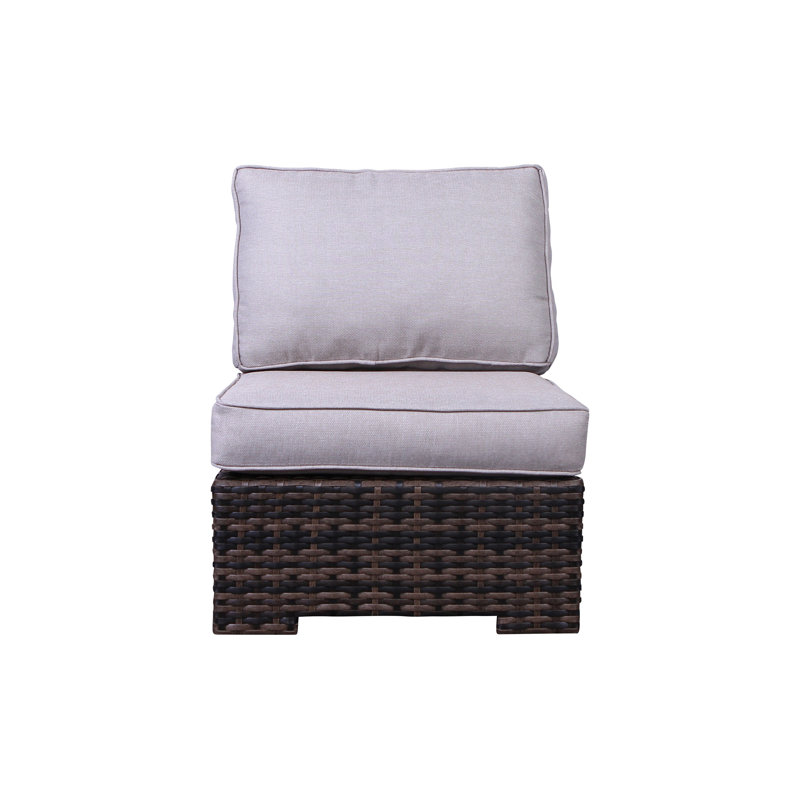 Chaise sans accoudoirs Cabana - brun